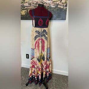 Elegant Multicolor Maxi summer Dress